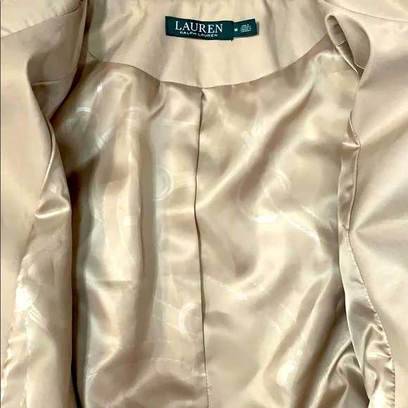 ❌SOLD NWTs RALPH LAUREN Trench Raincoat In Sand - Picture 2 of 6